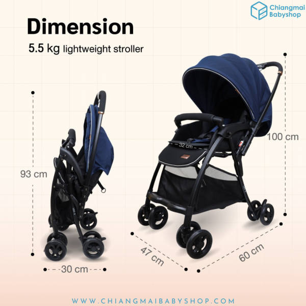 Glowy Star Leo X Stroller - Image 8